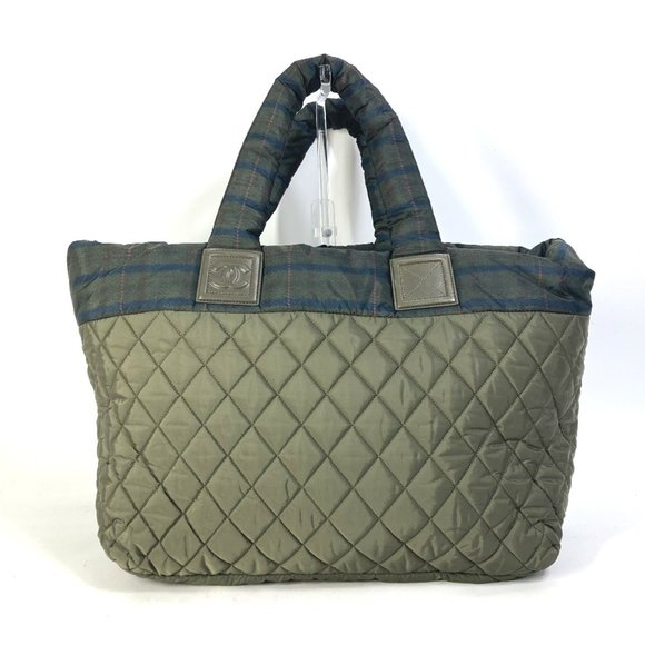 CHANEL Green Tote Bag - Picture 1 of 16